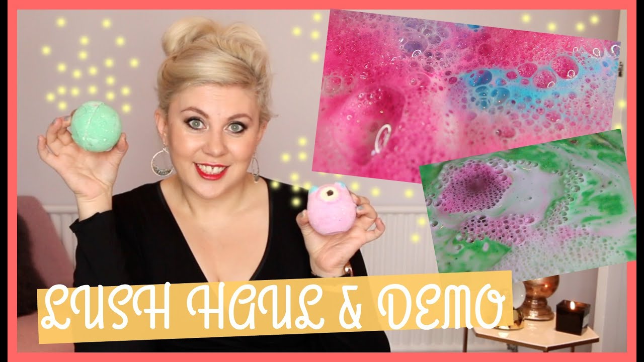 beautycon Lush Halloween Haul & Demos!
