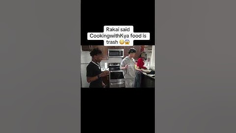 Rakai didn’t like the taste 😳😱 #rakai #cookingwithkya #fyp #fy #ray #fy  #subscribers #followers