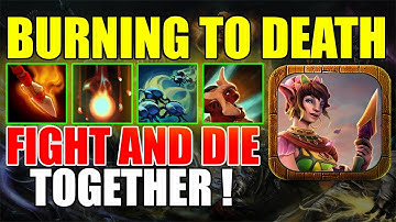 OMFG SO FAST BURNING SPEAR TO ENEMIES! Ability Draft Dota 2