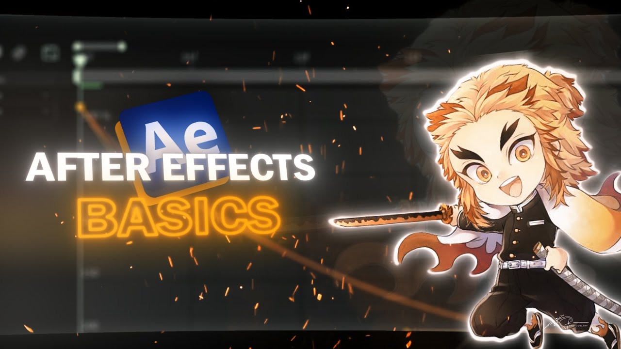 After Effects - " TUTORIAL FOR BEGINNERS " (Basics of After Effects ...