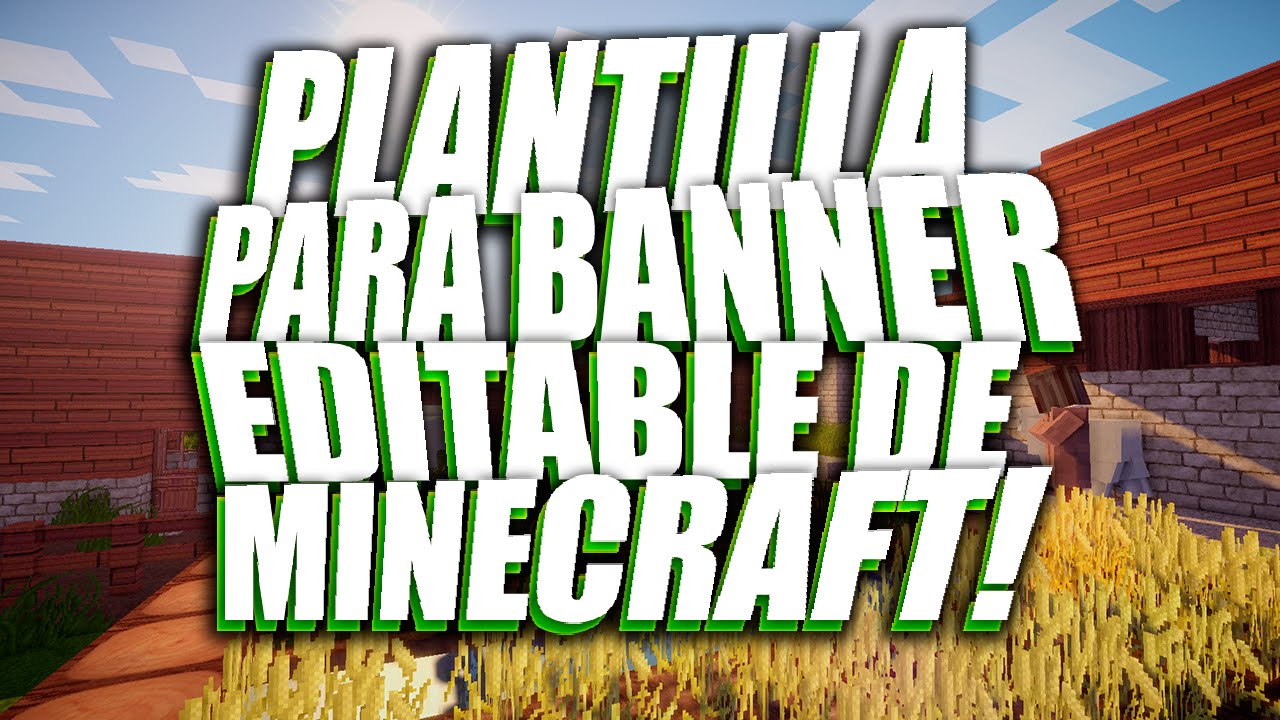 Featured image of post Fondo De Minecraft Para Banner De Youtube Let s make a youtube banner