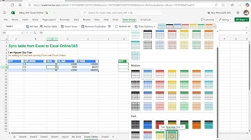Hướng dẫn lập trình với Table trong Excel Online từ VBA và Add-in A-Tools