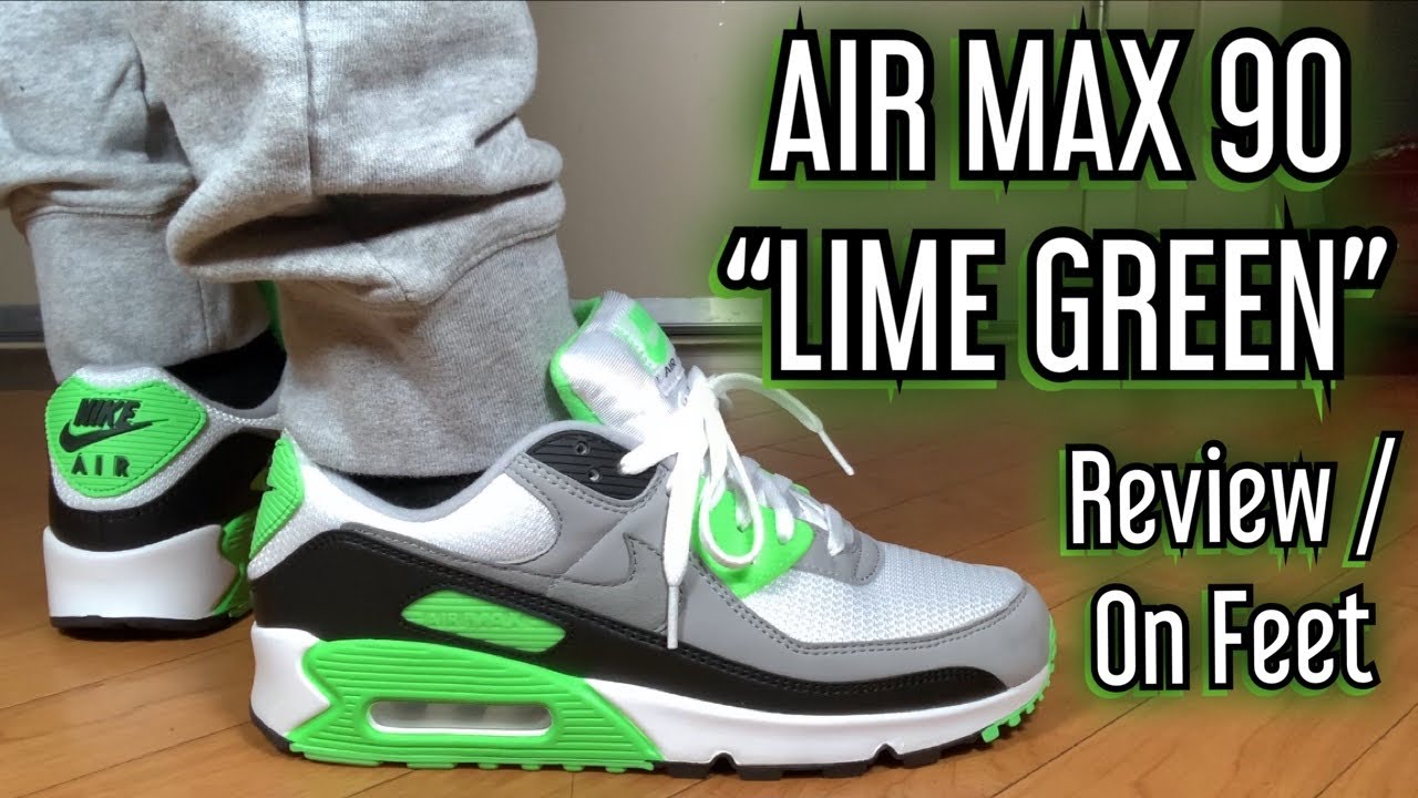 airmax 90 lime