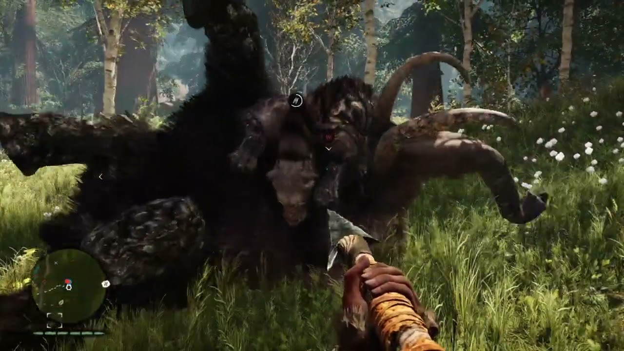 Far Cry primal bloodfang sabertooth vs mammoth remake