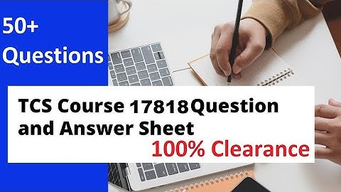 17818 solutions tcs | Mandatory exit exam (17818) solution #tcs 💯 score ✅ | Must watch