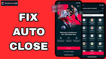 How To Fix And Solve Auto Close On Flashscore App | Final Solution
