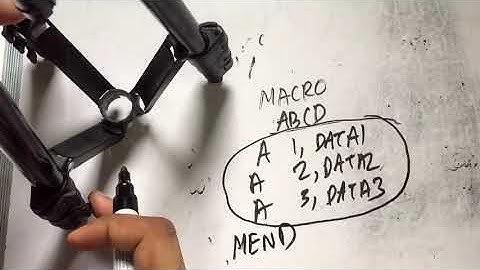 System programming:: macro and macro processor part1