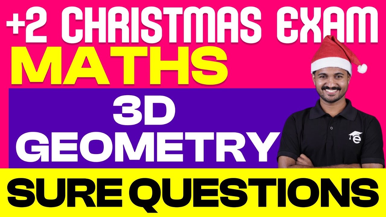 PLUS-TWO-MATHS-3D-Sure Questions-YT