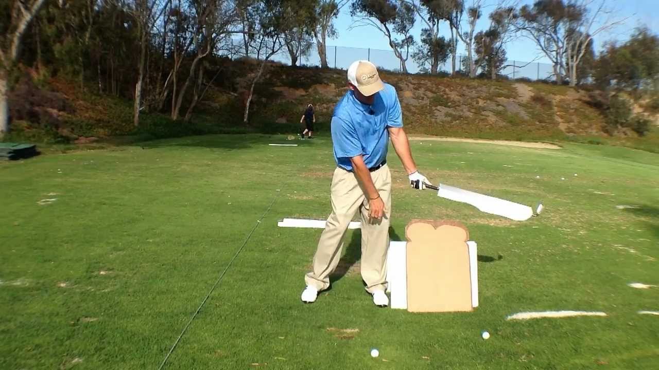 Golf Swing Impact Drill Spread the Butter for Better Contact YouTube