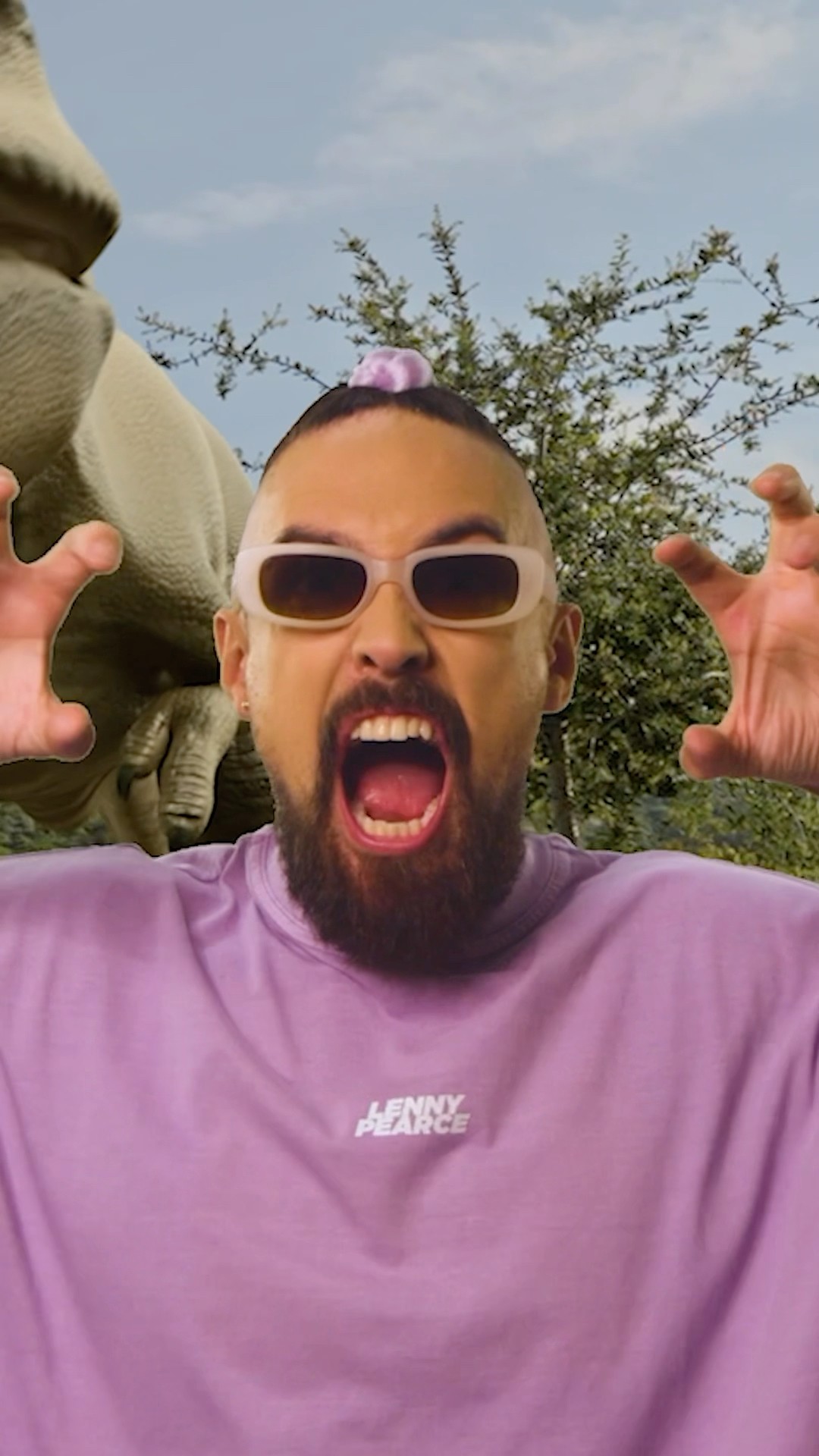 Blippi's DINO REMIX Dance with @LennyPearce  ! #shorts #blippi #remix
