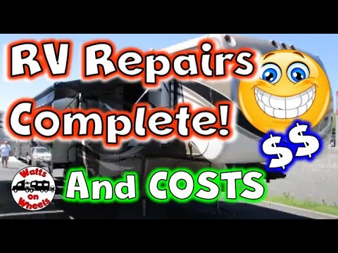 💪 RV Repairs Complete! Fixes and Costs for 11 Repairs - YouTube
