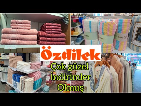 özdilek 'te muhteşem indirim‼️ yepyeni ürünler ‼️ nevresim takımları şahane | çeyiz alışverişi