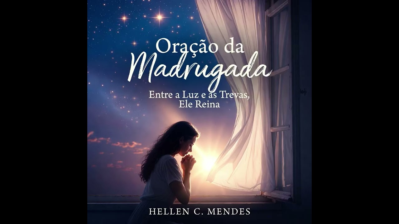 Hino-Oração da Madrugada- Entre a Luz e as Trevas ,Ele Reina . Letra e Música de Hellen C. Mendes 