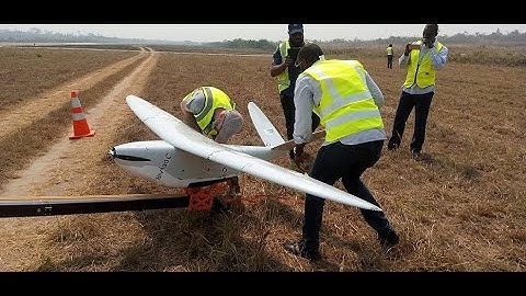 TPL Fixed wing Drone Flight demo run