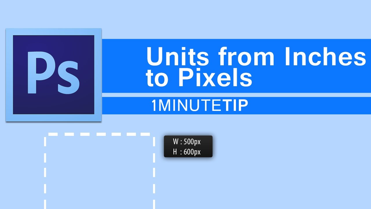 Convert Pixel To Inches / Inches To Pixels How To Resize Images Without