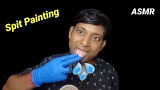 ASMR Fast and Aggressive spit painting on your face