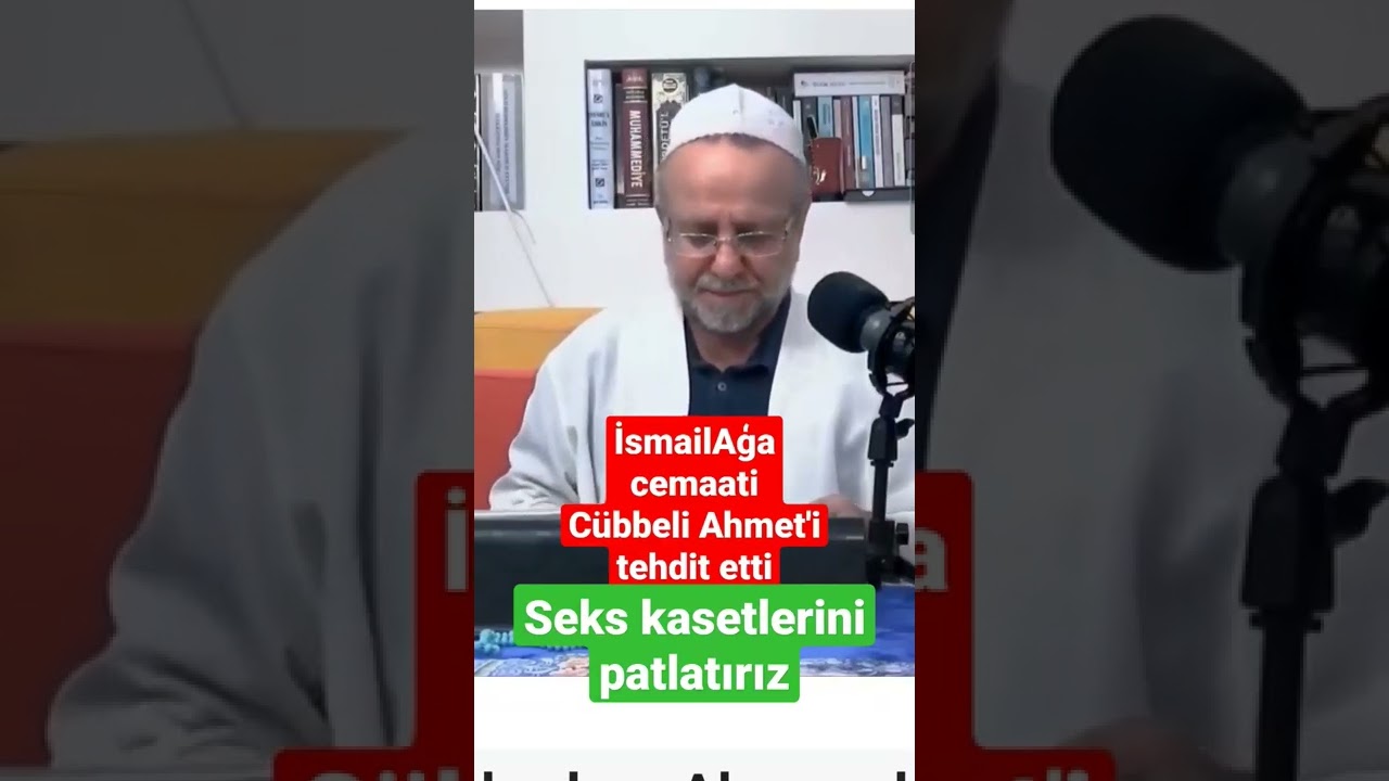 İsmailağa cemaati Cübbeli Ahmet'i tehdit etti: Şeyhligini ilan et kasetleri patlatalım