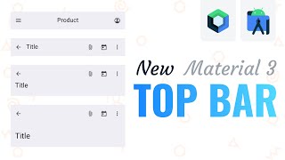 Learn What's New - Material 3 Top App Bar Component screenshot 5