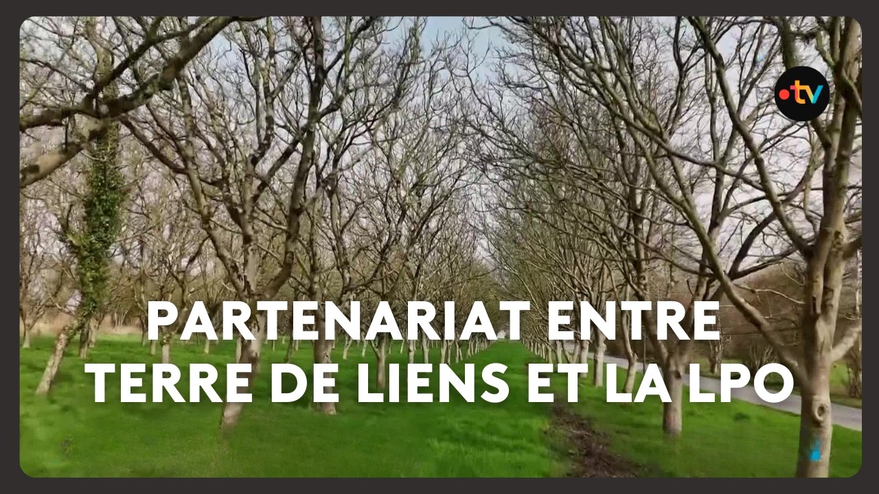 Un partenariat pour les oiseaux, entre la ligue de protection des oiseaux et Terre de liens.