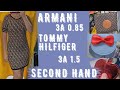 секонд хенд Armani Louis Vuitton Tommy Hilfiger Nina Ricci Uni Qlo second hand outfit ideas