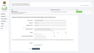 Update Withdrawal Address screenshot 3