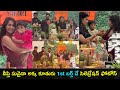 Deepthi Sunaina's sister Sushma's daughter 1st birthday celebration photos