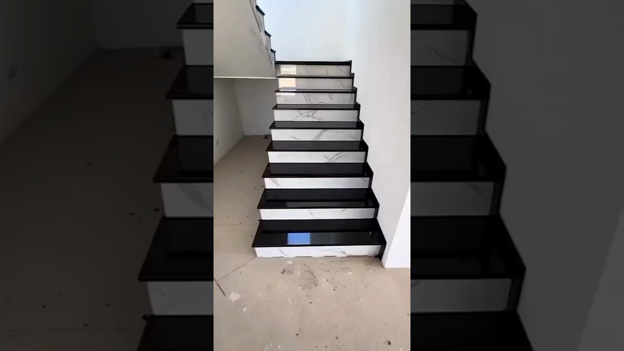 Black marble body design luxury house