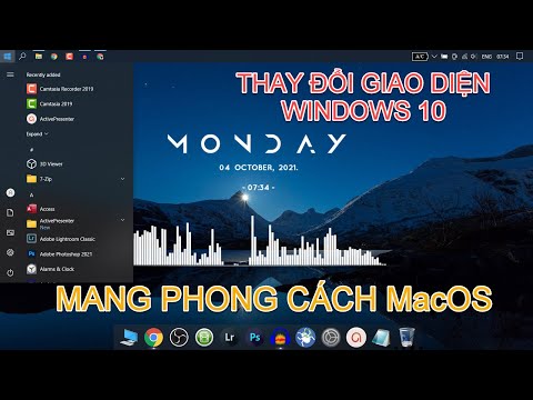 Video Thay đổi giao diện Windows 10 mang phong cách MacOS -... - youtube