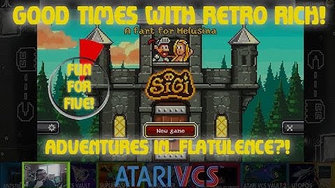 Atari VCS - Sigi! - Fun For Five! Good Times With Retro Rich Ep. 209
