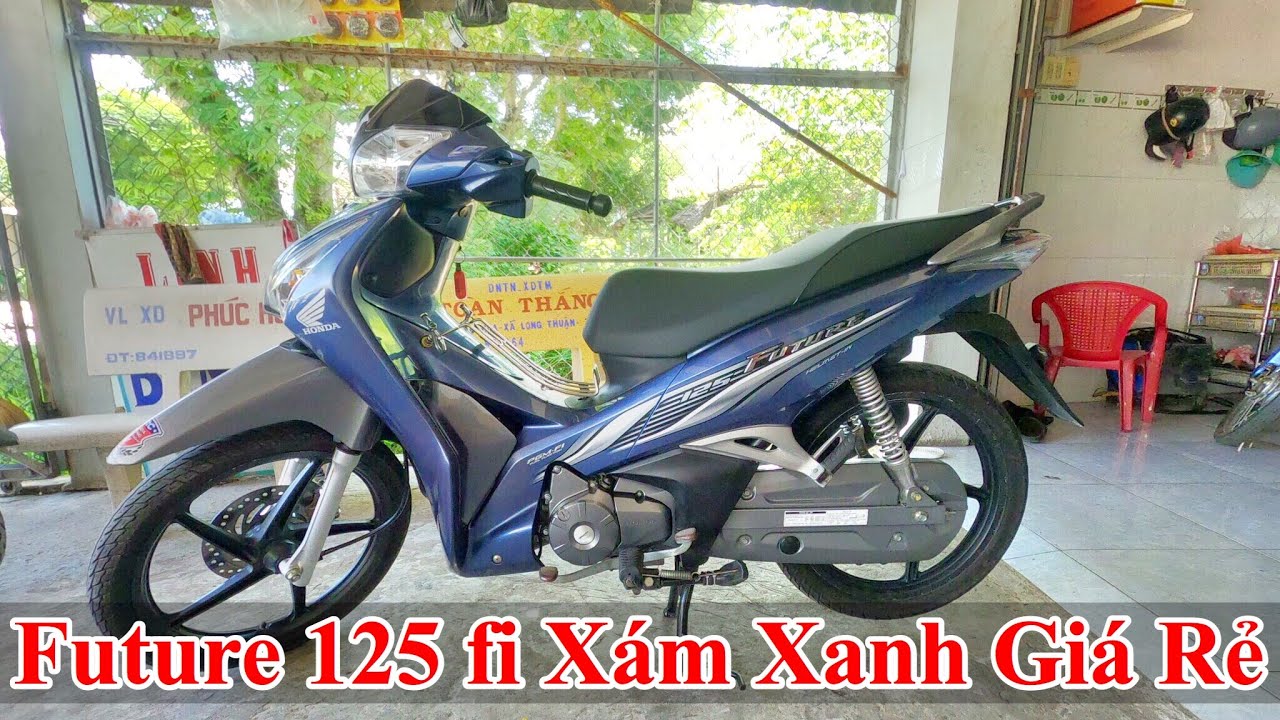 Bán Xe Future 125 Fi Xám Xanh Cực Đẹp Giá Rẻ  Xe Cũ Tiền Giang  YouTube