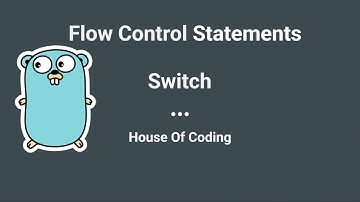 Golang Tutorial for Beginners - Flow Control Statements Switch