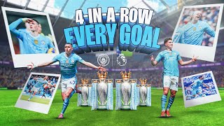 Every Premier League Goal From All Four Seasons | 20/21 To 23/24 | 4-In-A-Row