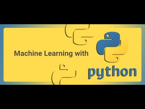 python with machine learning part 2 - YouTube