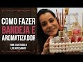 DIY | Faça Você Mesmo | Aromatizador e Bandeja | Livia Fiorelli | Life Artesanato