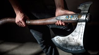 Painting a God of War Leviathan Axe!