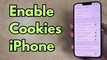 How to Enable Cookies on iPhone