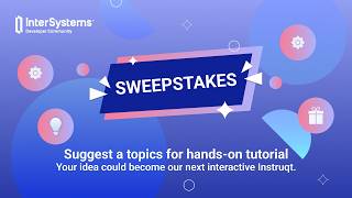 Winner Of The Topics For Our Next Free Hands-On Tutorials Sweepstakes