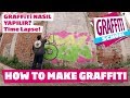 Graffiti Dersleri - Basit bir graffiti nasıl yapılır? Aşama aşama öğreniyoruz.