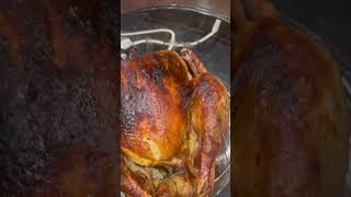 Another Turkey in the Big Boss Oilless Fryer.(Granitestone Glass air-fryer)