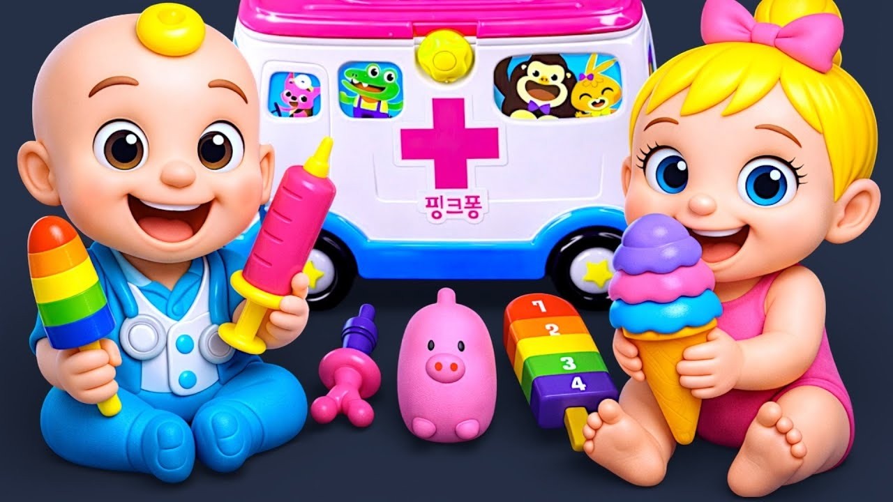 27 Minutes Satisfying Unboxing Cocomelon Ambulance Playset Collection ASMR | Review Toys