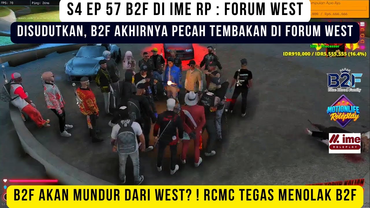 S4 EP 56 B2F di IME RP : Forum west pecah tembakan ! RCMC tegas tolak B2F