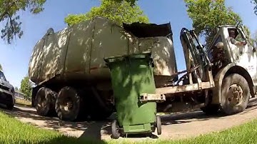 SJ1000 & GoPro Garbage Can Ride