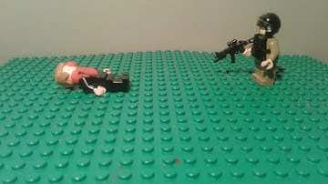 Muzzle flash test ( LEGO )