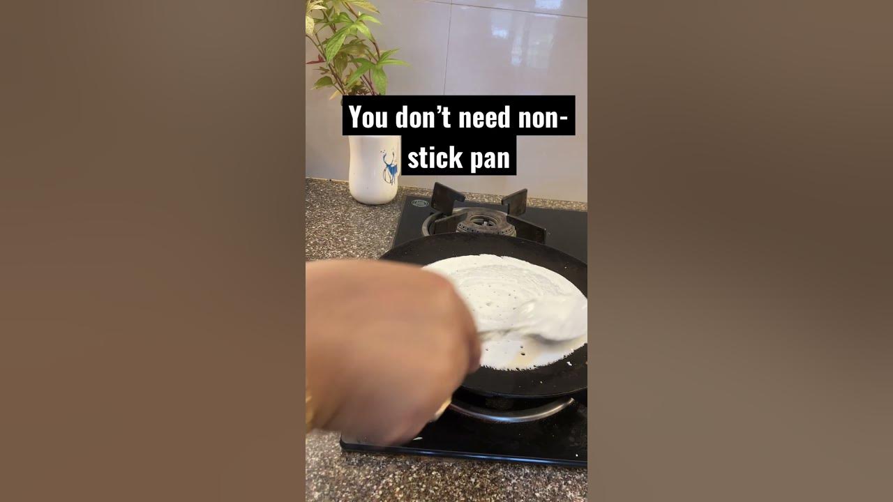 How to use iron tawa for making dosa YouTube