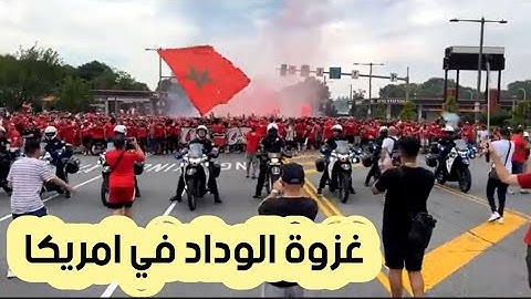 جمهور الوداد البيضاوي يجتاح امريكا و يبهر العالم . مباراة الوداد البيضاوي ضد يوفنتس wac wydad