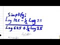 Engineering Mathematics 1: Logarithms