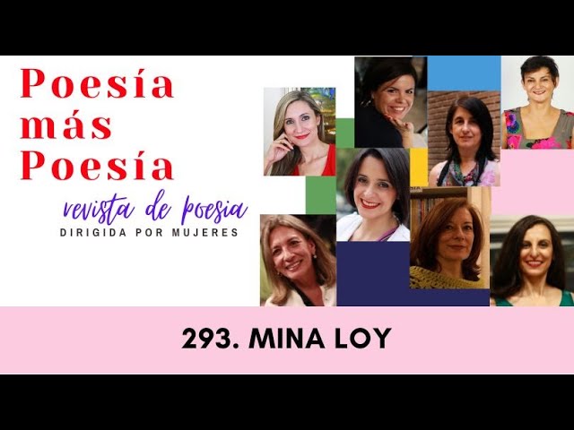 293 POESÍA MÁS POESÍA: MINA LOY