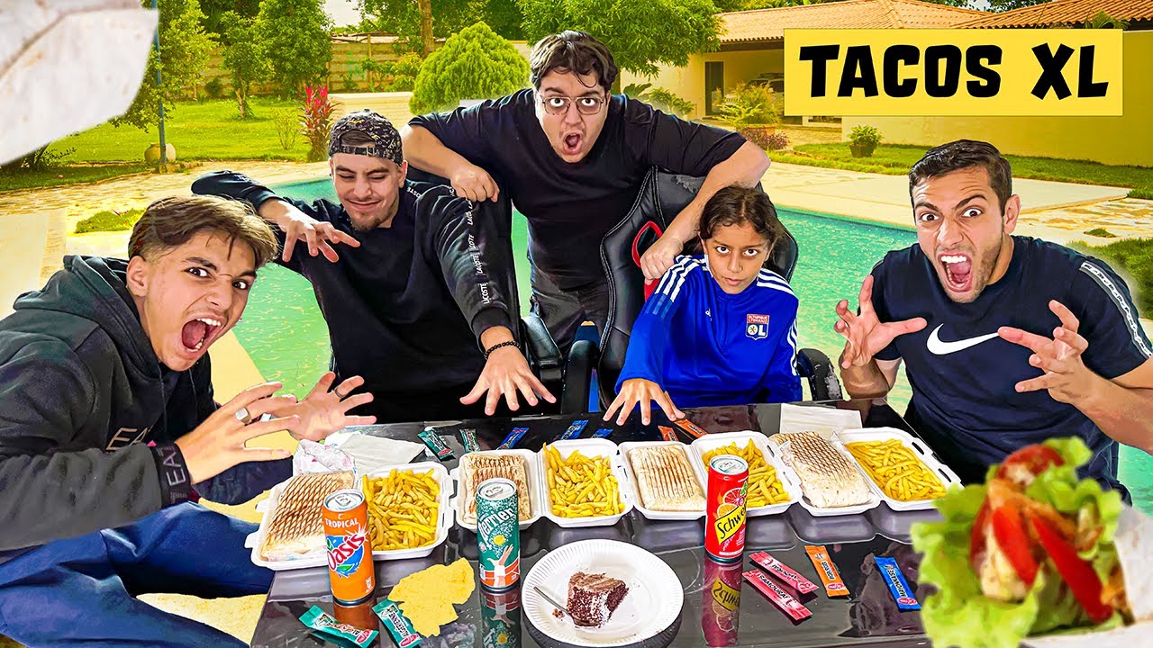 QUI EST LE MEILLEUR MANGEUR DE TACOS DE LA FAMILYA !!! ( incroyable )