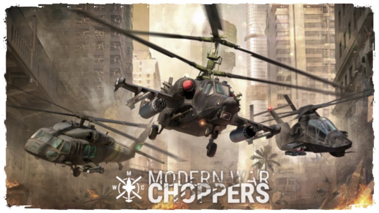 Modern War Choppers Gameplay Android | New Mobile Game