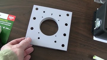 Installing Shore Power Inlet on a 2021 Ford Transit